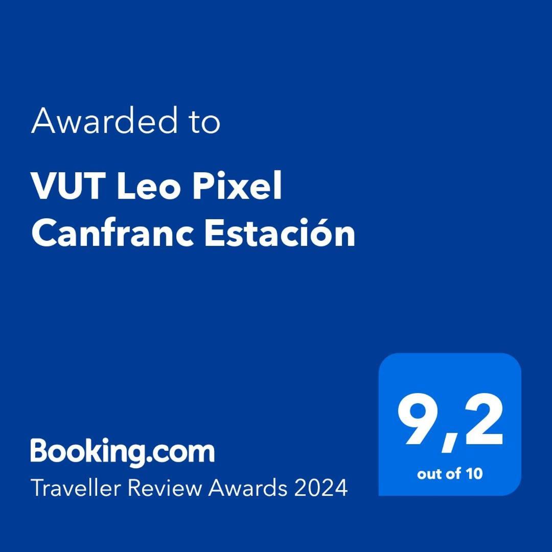 Appartamento "Leo Pixel" Avairent Canfranc Estacion Esterno foto